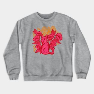 Cat by the window Crewneck Sweatshirt